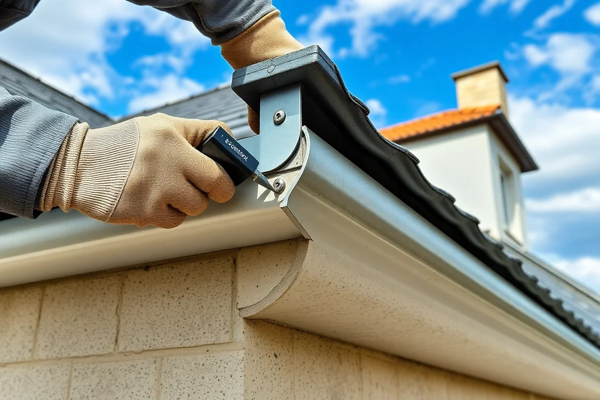 Installation de gouttières à Nort-sur-Erdre