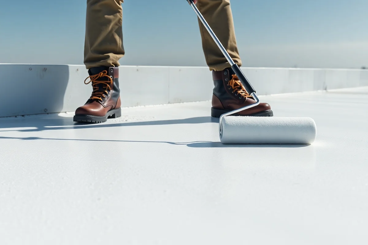 Peinture réflective (cool roof) à Nort-sur-Erdre
